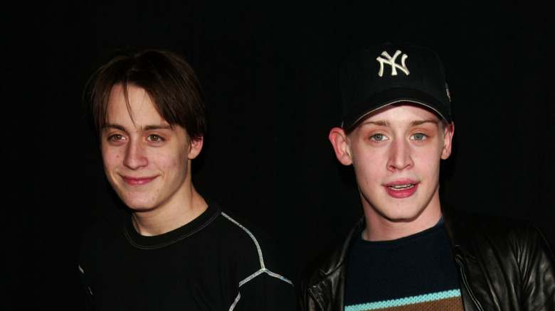 Kieran and Macaulay Culkin young