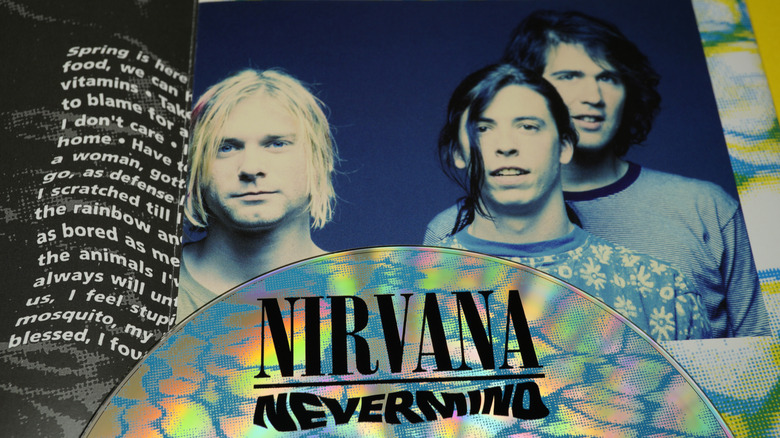 Nirvana Nevermind album insert