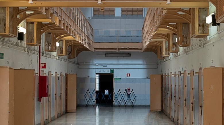 Prison interior