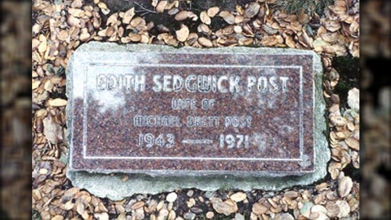 Edie Sedgwick's grave