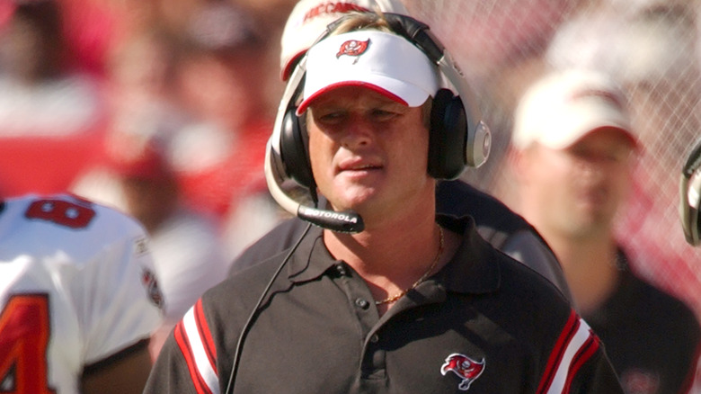 Jon Gruden coaching Buccaneers