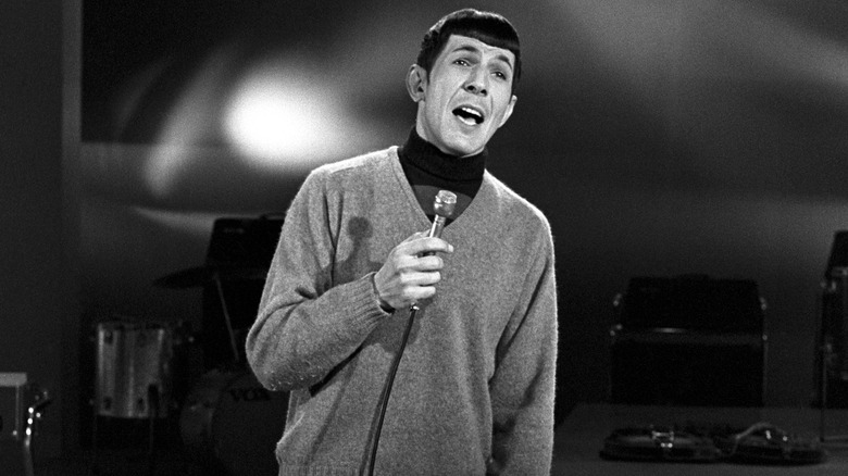 Leonard Nimoy sings