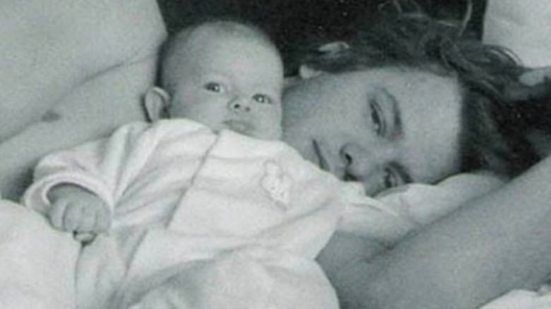 Shannon Hoon with daugther, Nico