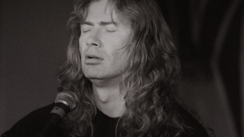 Dave Mustaine close-up