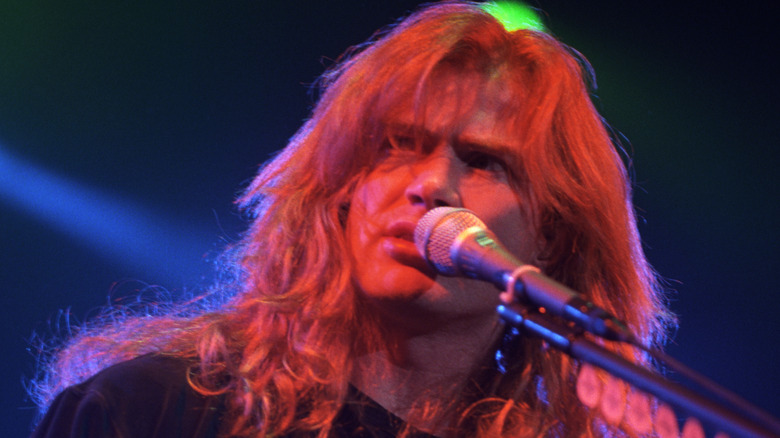 Dave Mustaine close-up