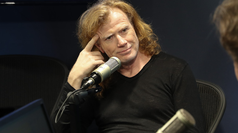 Dave Mustaine in a candid photo