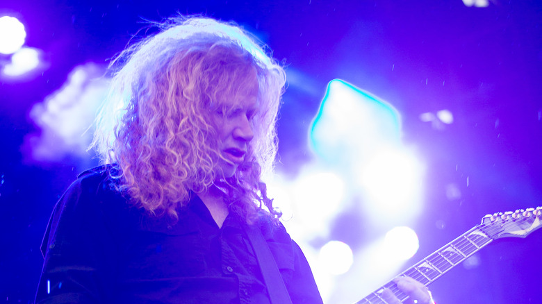 Dave Mustaine at a concert