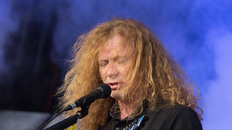 Dave Mustaine at a concert