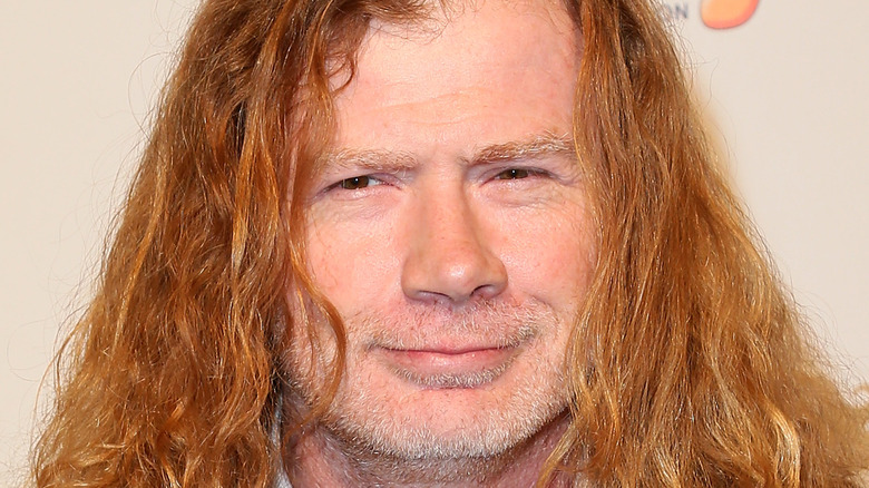 Dave Mustaine close-up