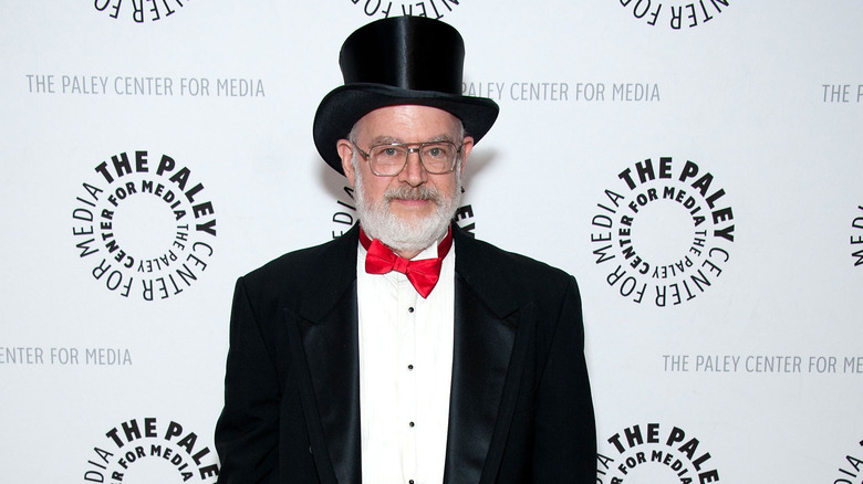 Dr. Demento top hat tuxedo