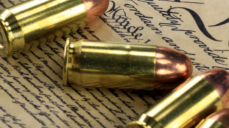 US constitution bullets
