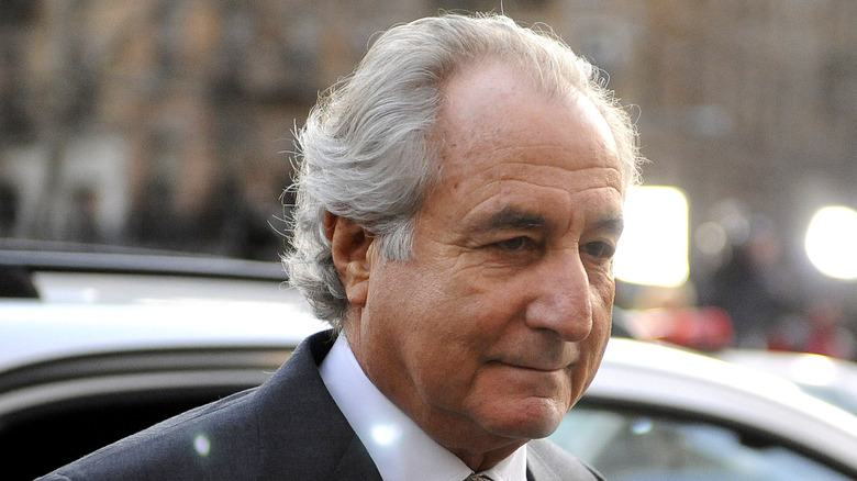 Bernie Madoff arriving at court