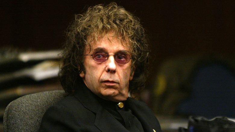 Phil Spector during his trial