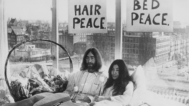 John Lennon an yoko ono