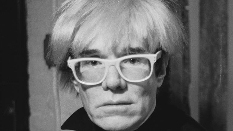 portrait of Andy Warhol