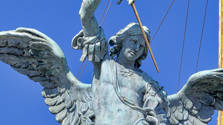 Statue of Michael the archangel