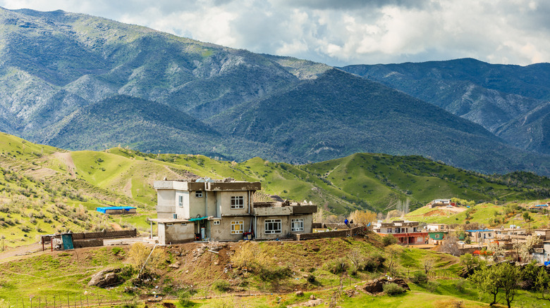 Kurdish village in Iraq