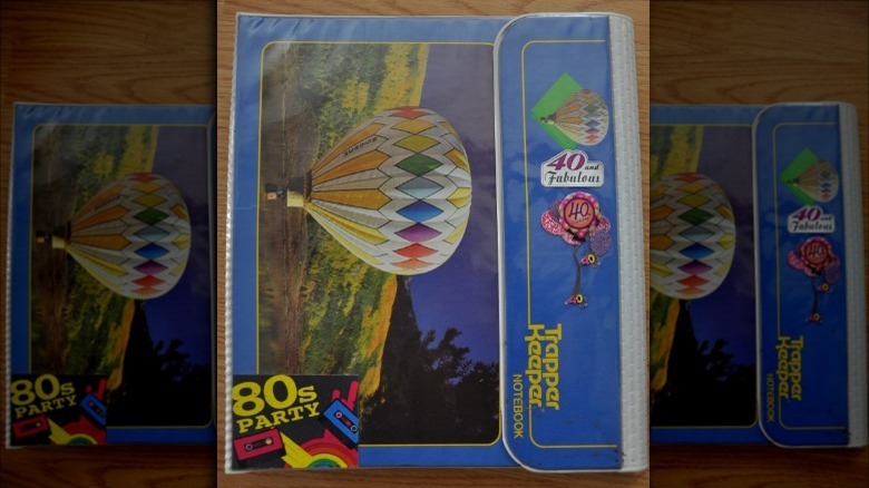 A trapper keeper from the 1980s