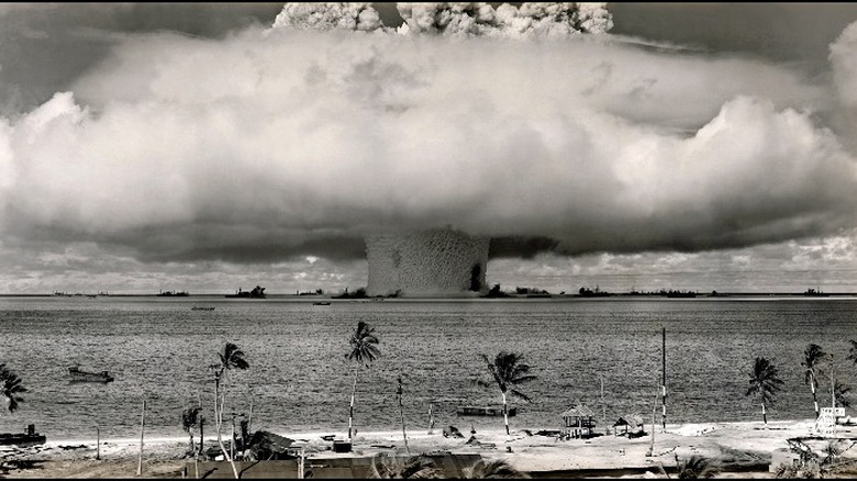 Bikini Atoll Atom bomb test  