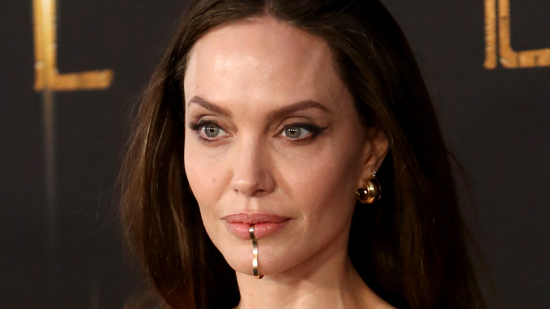 Angelina Jolie at Eternals premiere