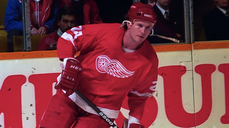 Bob Probert skates