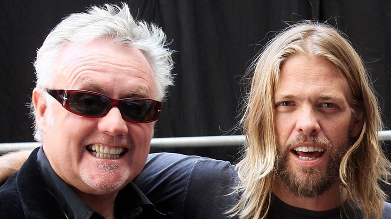 Roger Taylor and Taylor Hawkins